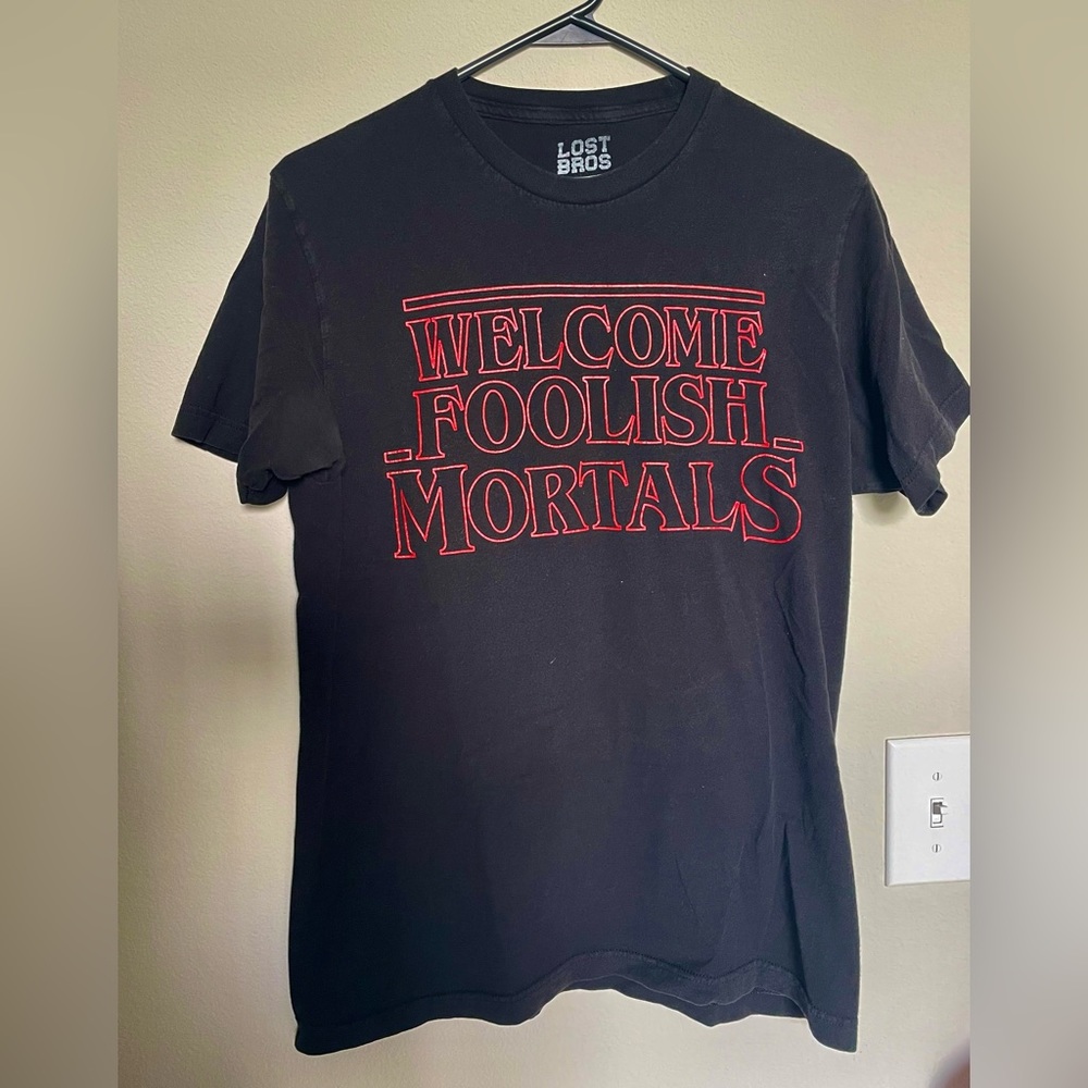The Lost Bros X Stranger Things Disney Parks Haunted Mansion Tee